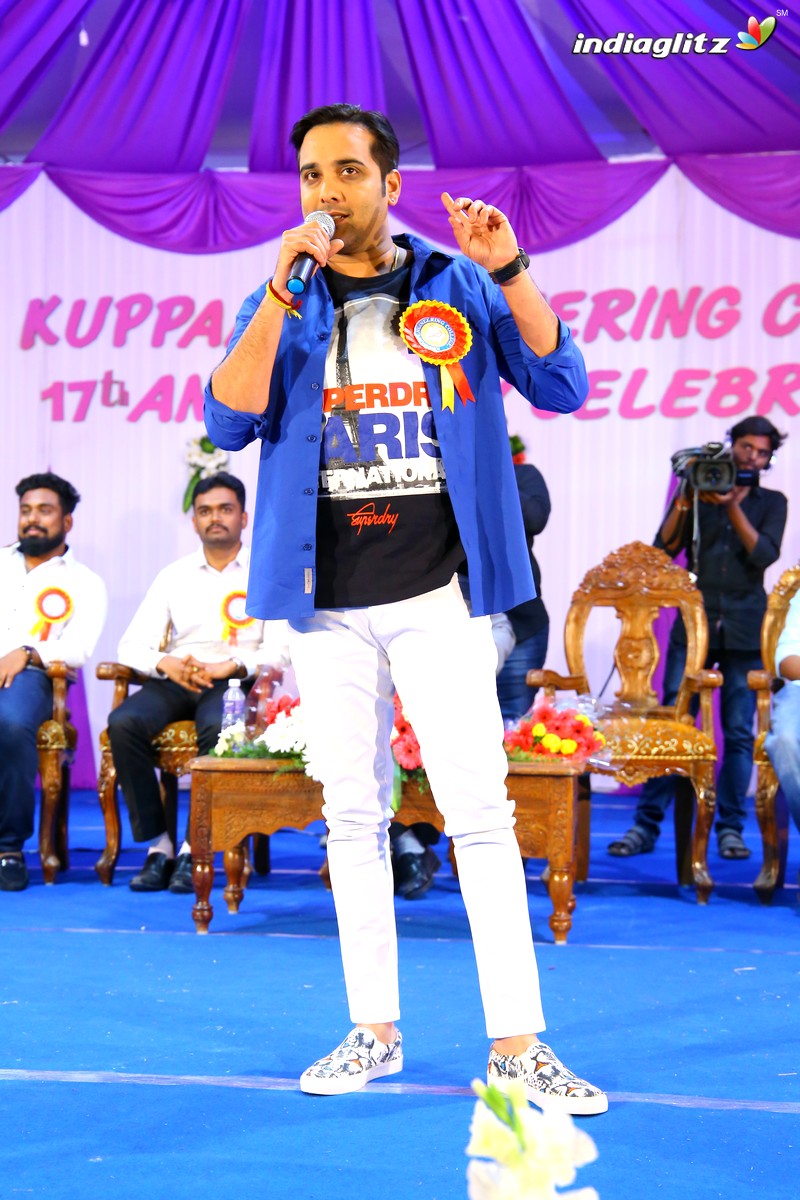 'Idi Naa Love Story' Promotions @ Kuppam Engineering College