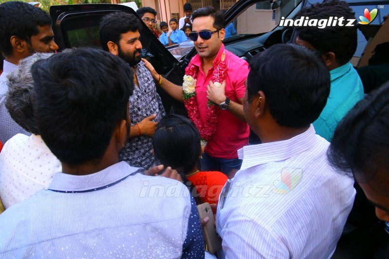 'Idi Naa Love Story' Team Promotions at Nandigama