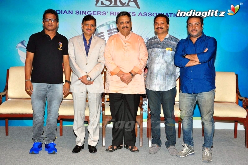 ISRA ( Indian Singers Rights Association) Press Meet