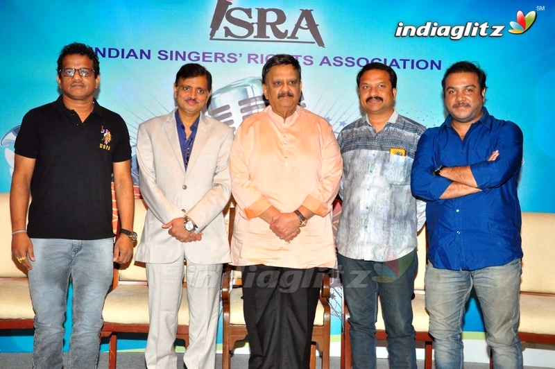 ISRA ( Indian Singers Rights Association) Press Meet