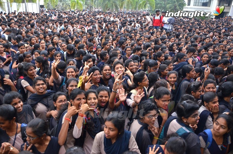 'Jaanu' Team At Raghu Engineering College, Vizag