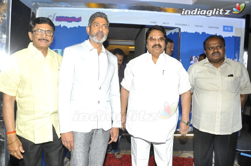 Jagapathi Babu Launches Click Cine Cart