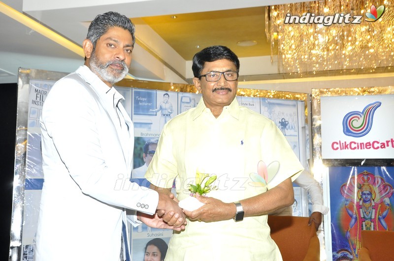 Jagapathi Babu Launches Click Cine Cart