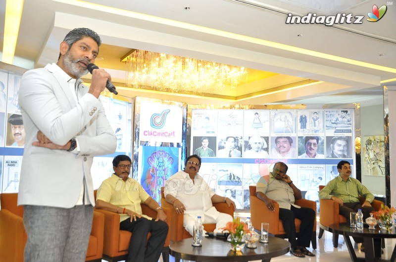 Jagapathi Babu Launches Click Cine Cart