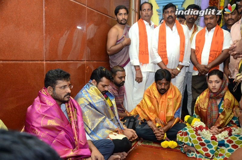 'Jawaan' Team @ Dwaraka Tirumala & Maddi Anjaneya Swamy Temple