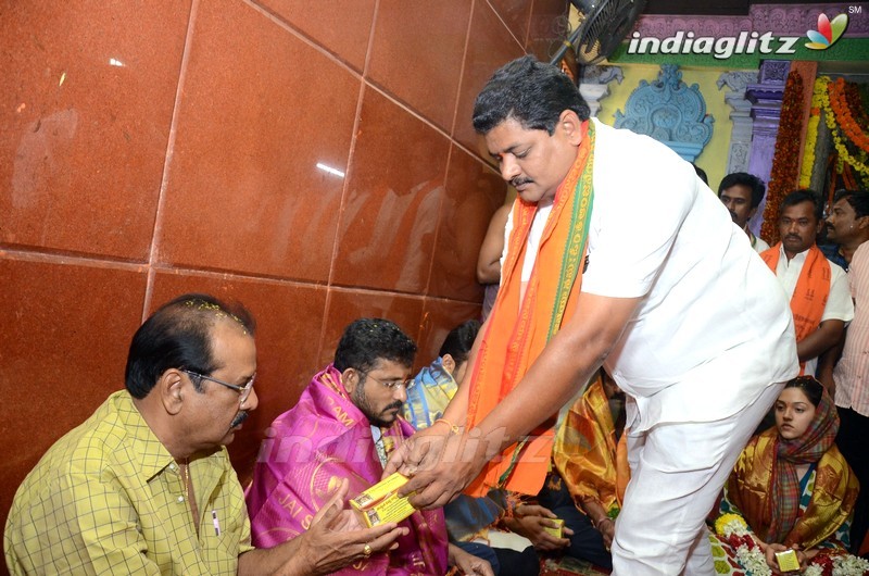 'Jawaan' Team @ Dwaraka Tirumala & Maddi Anjaneya Swamy Temple