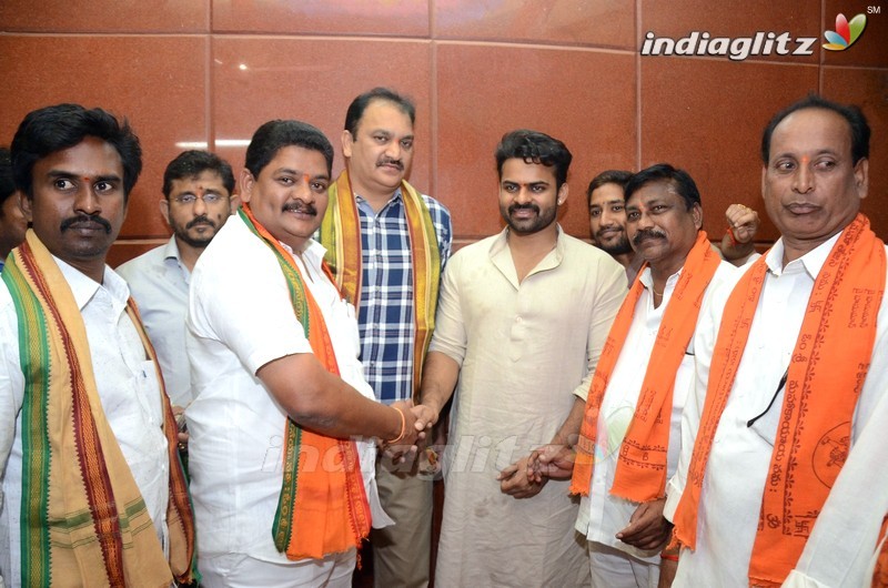 'Jawaan' Team @ Dwaraka Tirumala & Maddi Anjaneya Swamy Temple