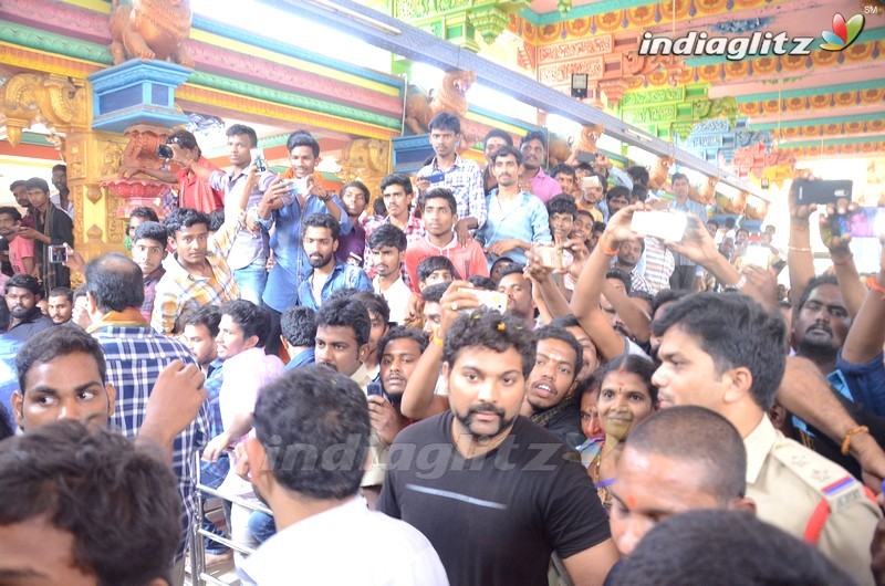 'Jawaan' Team @ Dwaraka Tirumala & Maddi Anjaneya Swamy Temple