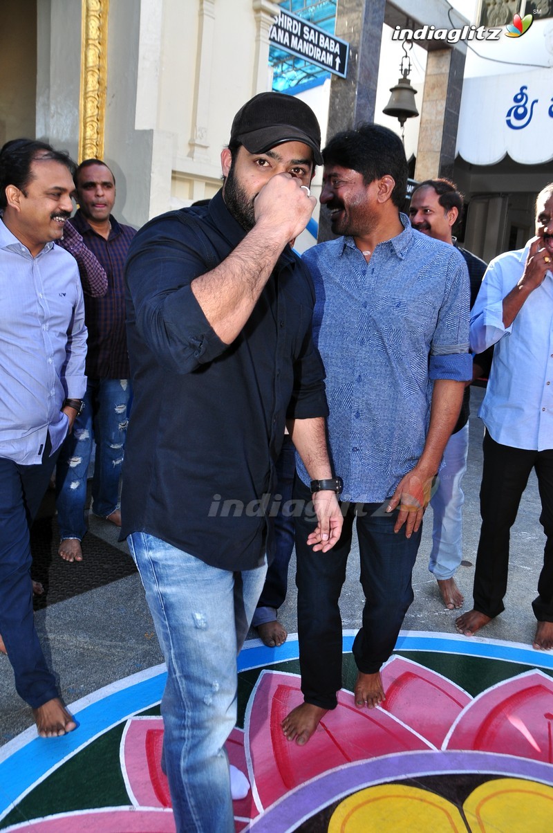 NTR @ Sai Dharam Tej's 'Jawan' Movie Launch