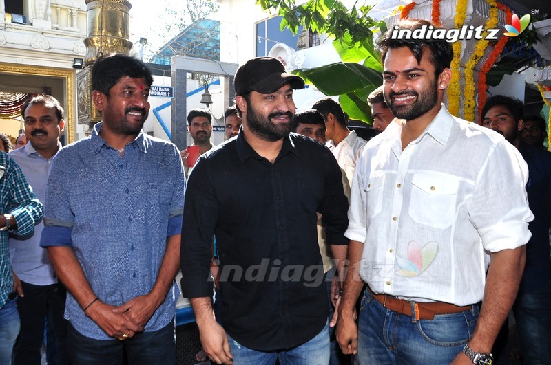 NTR @ Sai Dharam Tej's 'Jawan' Movie Launch