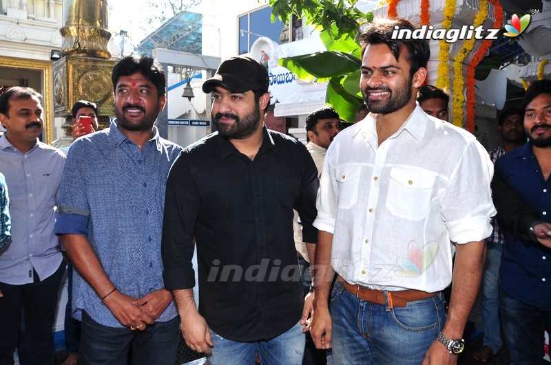 NTR @ Sai Dharam Tej's 'Jawan' Movie Launch