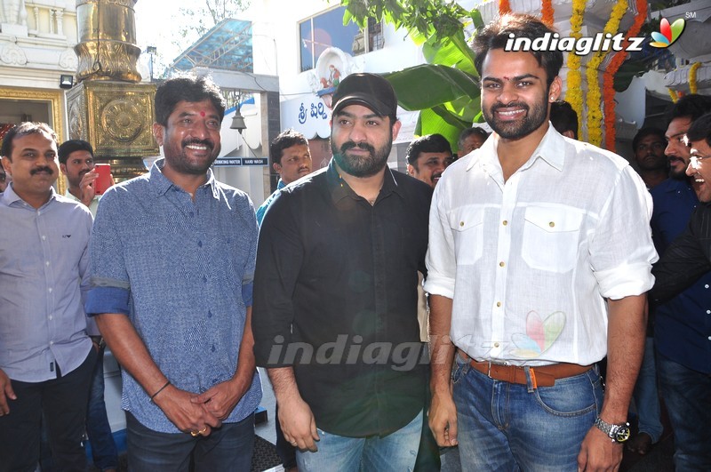 NTR @ Sai Dharam Tej's 'Jawan' Movie Launch