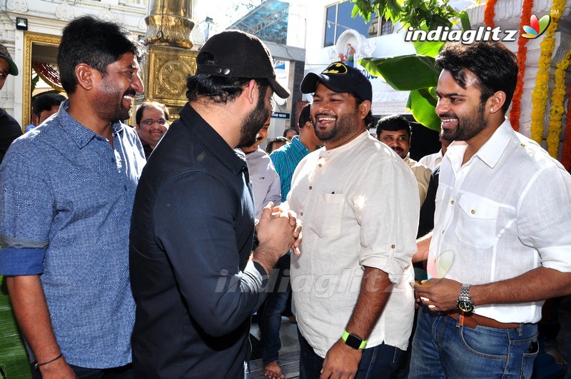 NTR @ Sai Dharam Tej's 'Jawan' Movie Launch