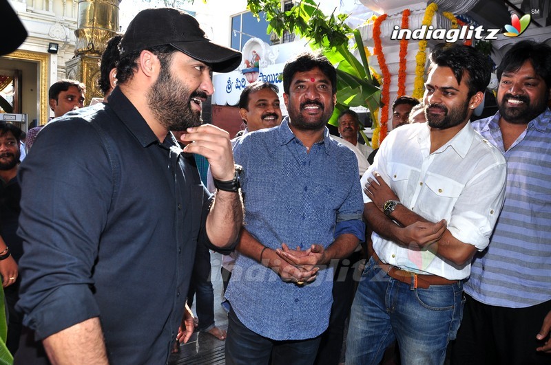 NTR @ Sai Dharam Tej's 'Jawan' Movie Launch