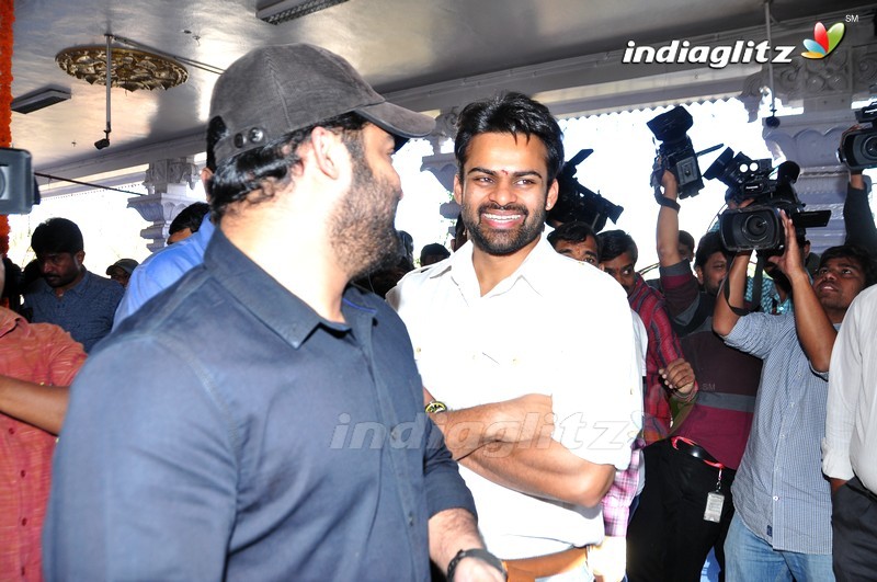 NTR @ Sai Dharam Tej's 'Jawan' Movie Launch