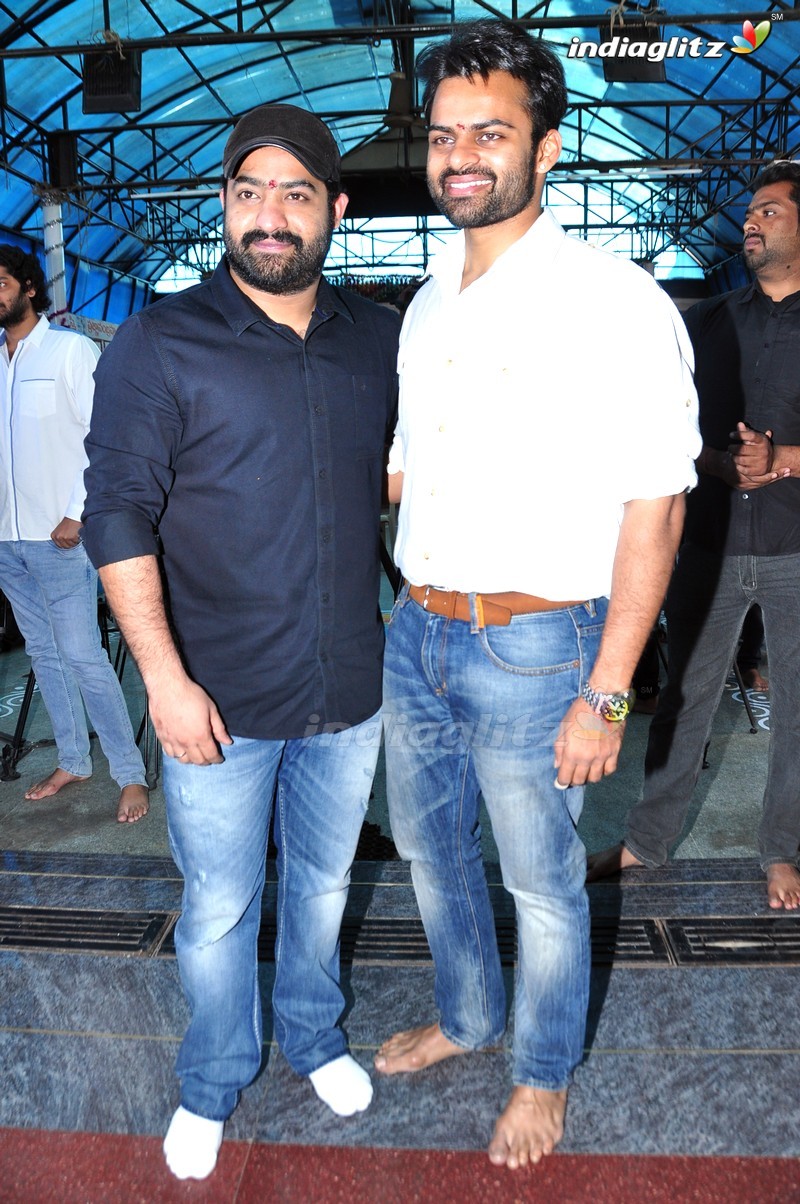 NTR @ Sai Dharam Tej's 'Jawan' Movie Launch