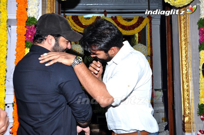 NTR @ Sai Dharam Tej's 'Jawan' Movie Launch