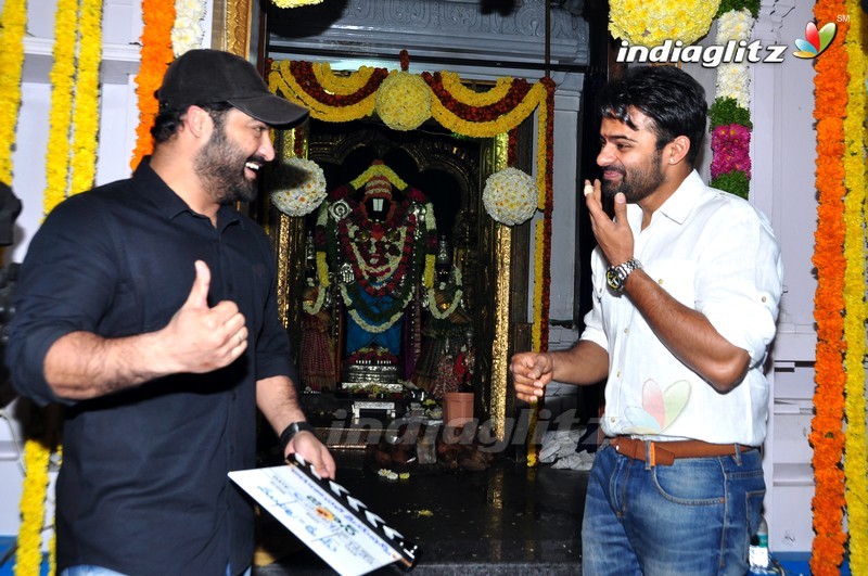 NTR @ Sai Dharam Tej's 'Jawan' Movie Launch