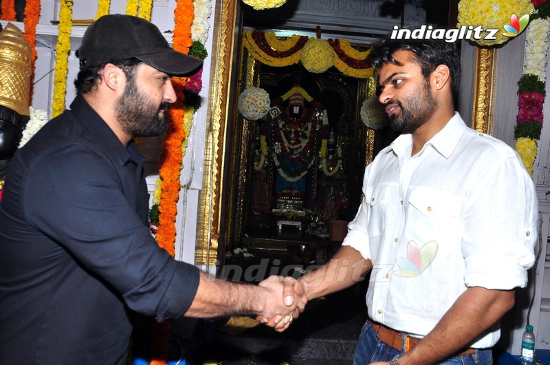 NTR @ Sai Dharam Tej's 'Jawan' Movie Launch