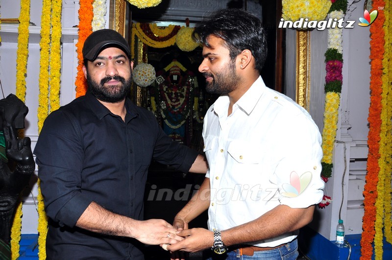 NTR @ Sai Dharam Tej's 'Jawan' Movie Launch