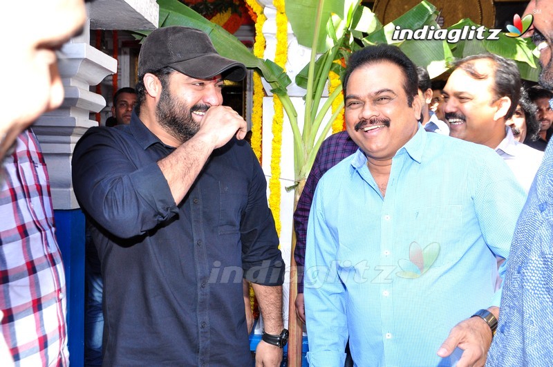 NTR @ Sai Dharam Tej's 'Jawan' Movie Launch