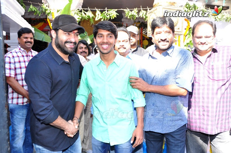 NTR @ Sai Dharam Tej's 'Jawan' Movie Launch