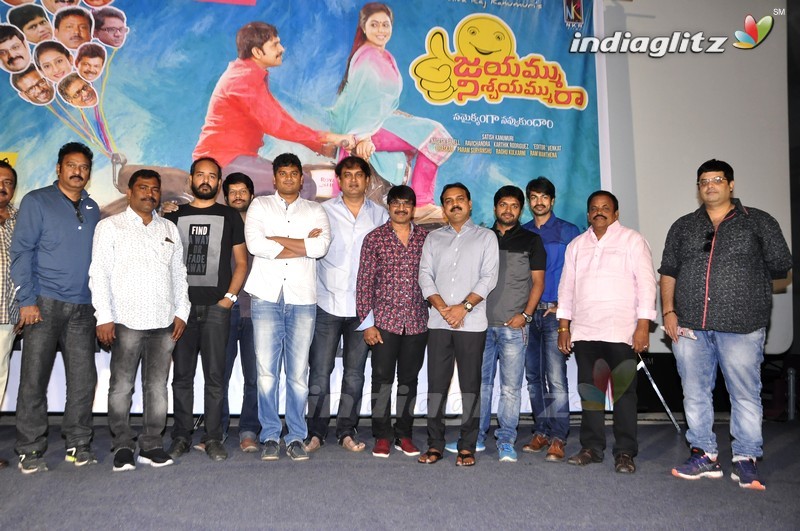 'Jayammu Nischayammura' Trailer Launch