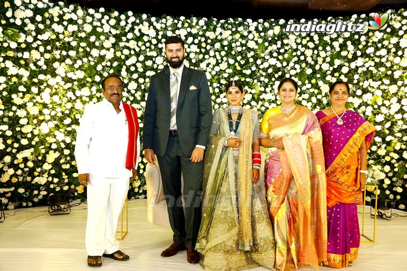 Celebs @ Jayasudha's Son Nihar Kapoor Wedding Reception