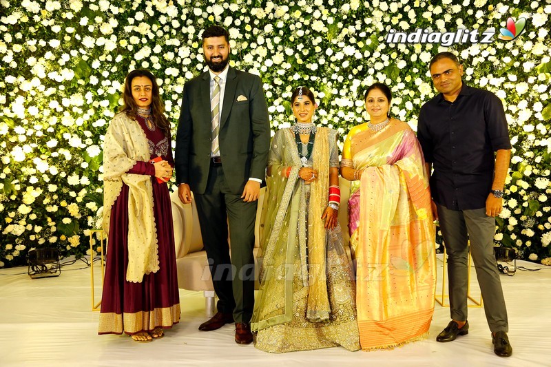 Celebs @ Jayasudha's Son Nihar Kapoor Wedding Reception