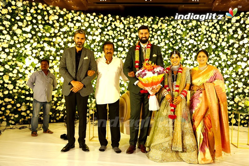 Celebs @ Jayasudha's Son Nihar Kapoor Wedding Reception