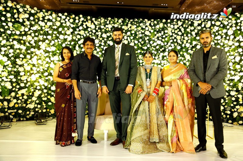 Celebs @ Jayasudha's Son Nihar Kapoor Wedding Reception