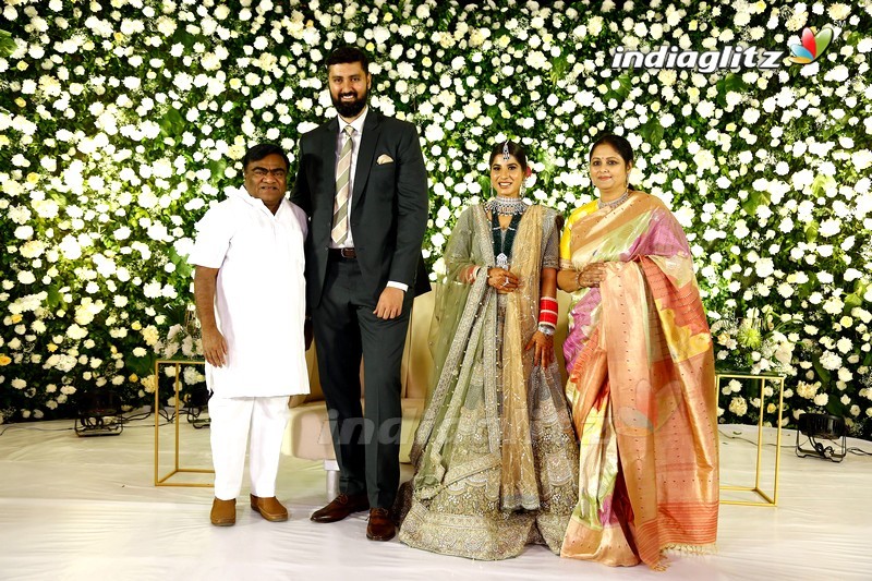 Celebs @ Jayasudha's Son Nihar Kapoor Wedding Reception