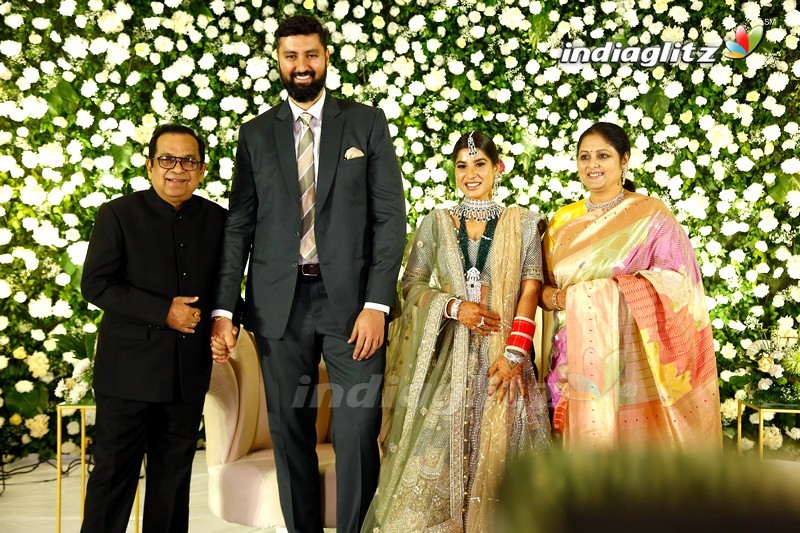 Celebs @ Jayasudha's Son Nihar Kapoor Wedding Reception