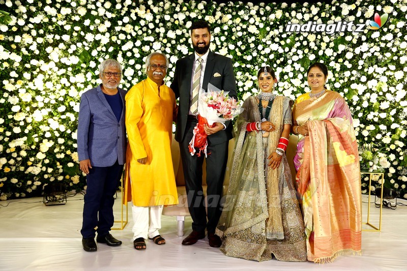 Celebs @ Jayasudha's Son Nihar Kapoor Wedding Reception