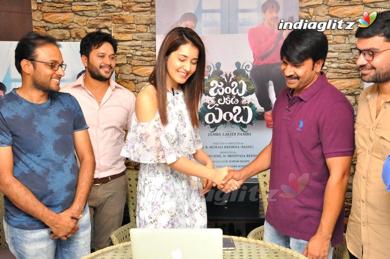 'Jamba Lakidi Pamba' Lyrical Video song Launch By Rashi Khanna