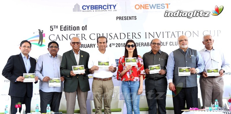 Kajal Aggarwal @ Cancer Crusaders of CURE Foundation