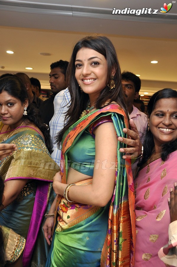 Kajal Agarwal @ Kalanikethan Showroom Launch