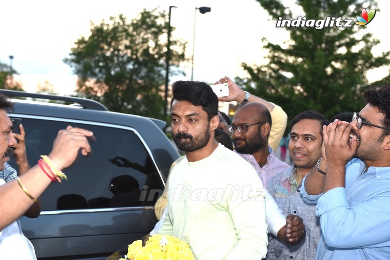 Grand Reception For Kalyan Ram In Chicago