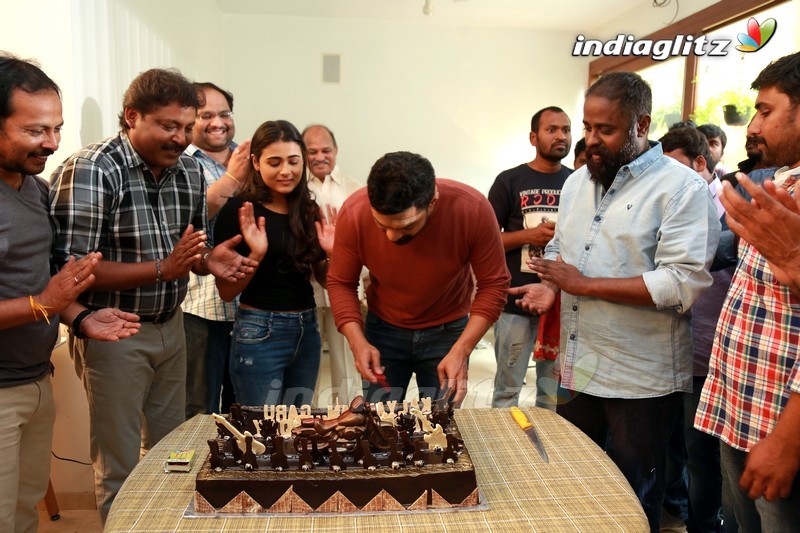 Kalyan Ram Birthday Celebration on NKR 16 Sets