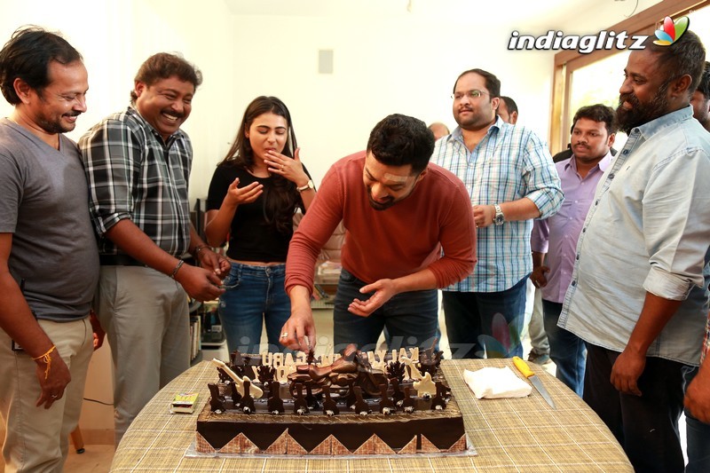 Kalyan Ram Birthday Celebration on NKR 16 Sets