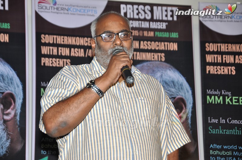 Press Meet About M.M. Keeravani Musical Concert Live