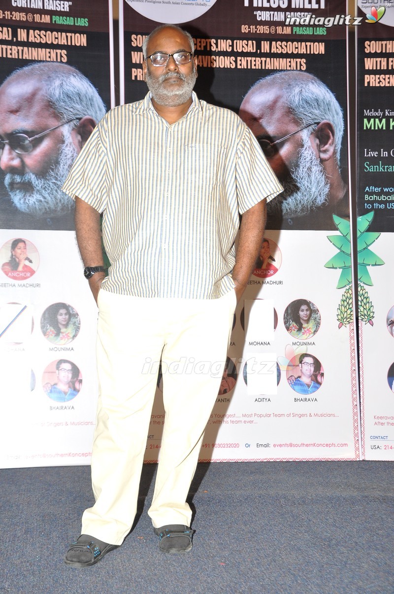 Press Meet About M.M. Keeravani Musical Concert Live