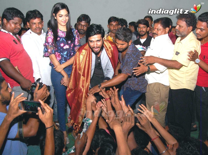 'Keshava' Team Visits Sandhya Theater , Hyd