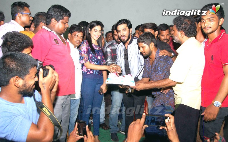 'Keshava' Team Visits Sandhya Theater , Hyd