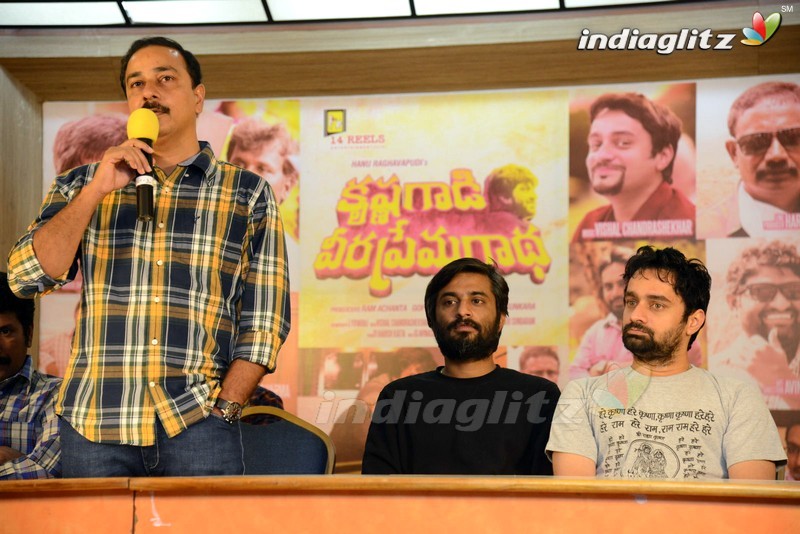 'Krishna Gadi Veer Prema Gaadha' Press Meet