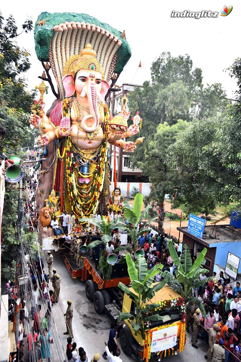 Khairatabad Ganesh Nimajjanam Photos 2017