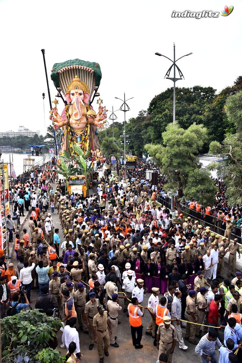 Khairatabad Ganesh Nimajjanam Photos 2017