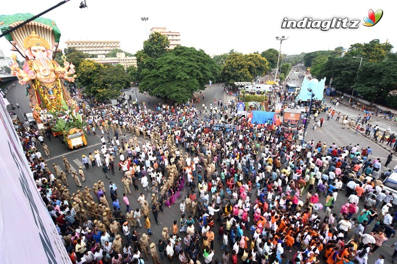 Khairatabad Ganesh Nimajjanam Photos 2017