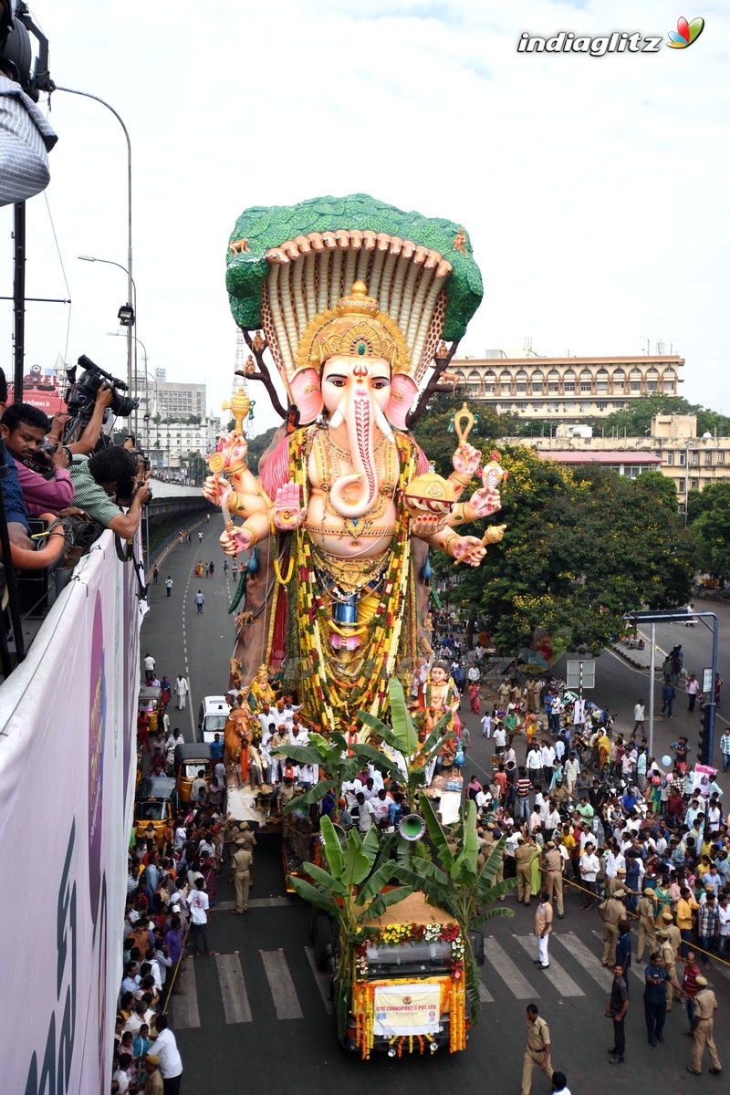 Khairatabad Ganesh Nimajjanam Photos 2017