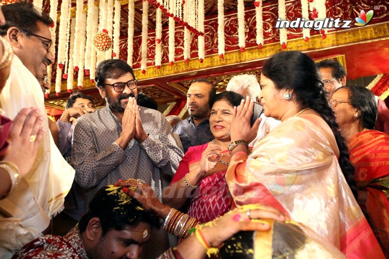 Celebs @ Kodi Ramakrishna Daughter Pravallika Wedding Photos